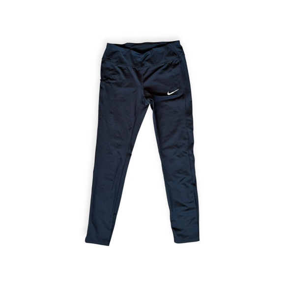 Nike Dri fit athletic pants work out black medium - Picture 1 of 11